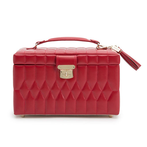 Wolf Caroline Medium Jewelry Case Red 329772_1