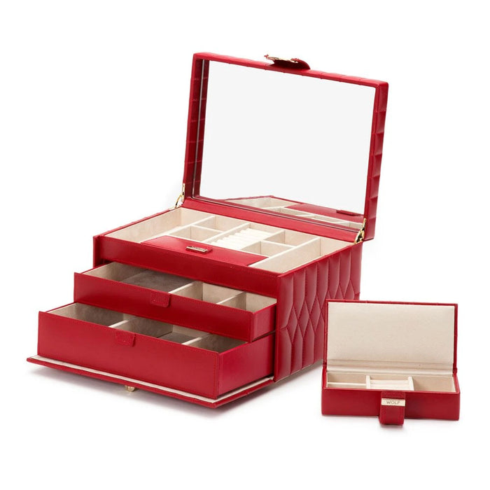 Wolf Red Caroline Medium Jewelry Case 329772_4