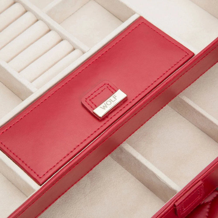Wolf Red Caroline Medium Jewelry Case 329772_5