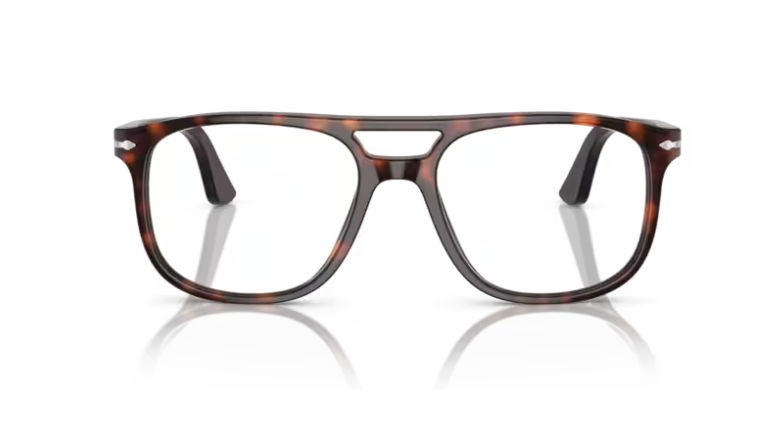 Persol 0PO3329V Greta 24 Havana Rectangular Men's 52mm Eyeglasses