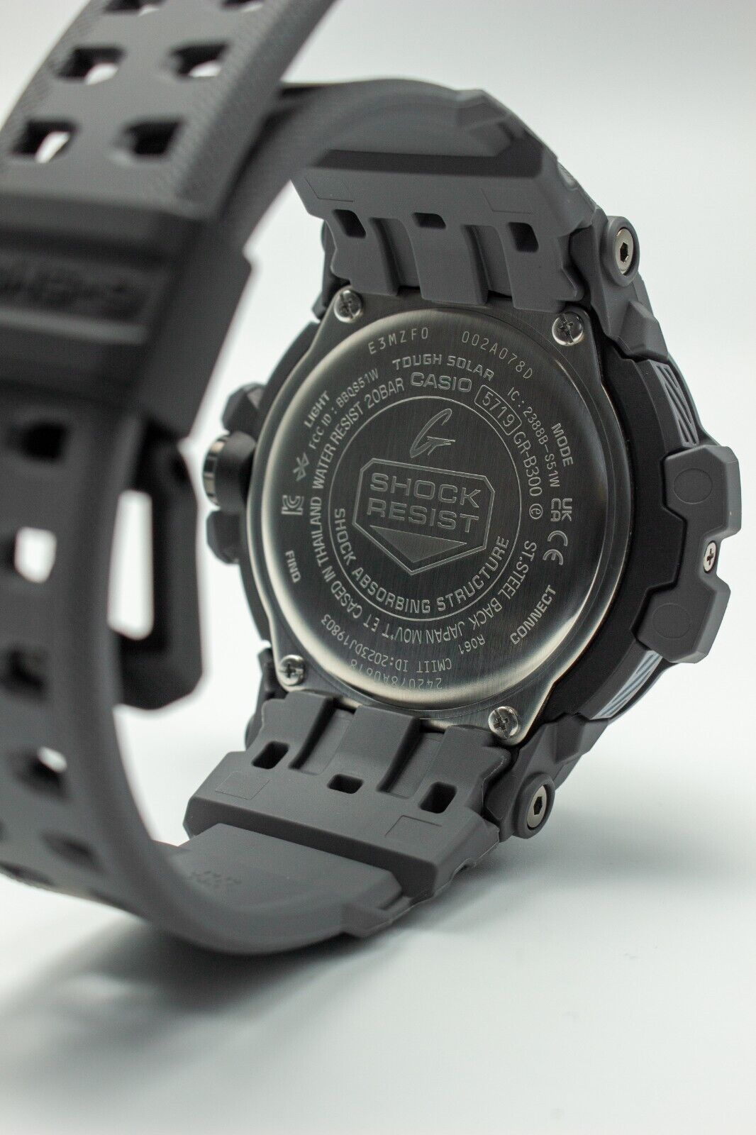 Casio G-Shock Master of G-Air Gravity Master Black Dial Men's Watch GRB300-8A2