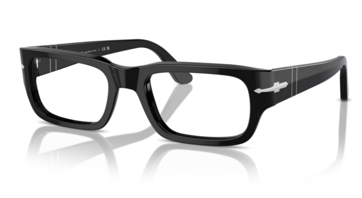 Persol 0PO3347S Adrien 95/GH Black Photochromic Dark Grey Men's Sunglasses