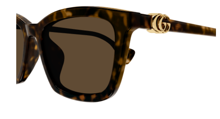 Gucci GG1596SK 003 Havana/Brown Cat Eye Women's Sunglasses