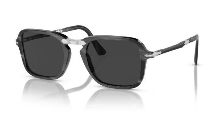 Persol 0PO3330S 119948 Black horn/Polar black Polarized 51mm Men's Sunglasses