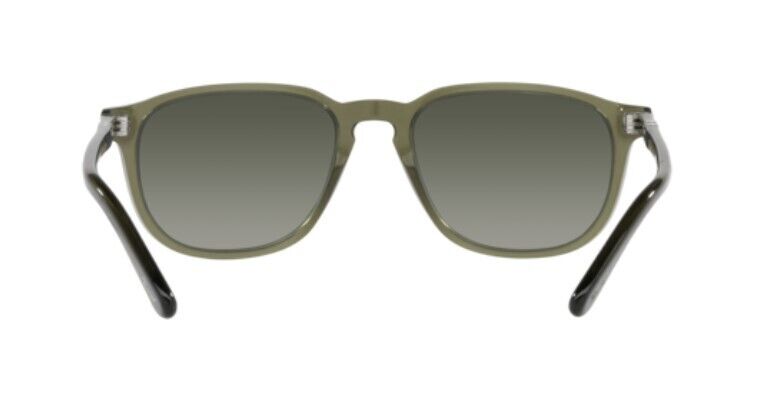 Persol 0PO3019S 114271 Olive Green Transparent/Grey Gradient Men's Sunglasses