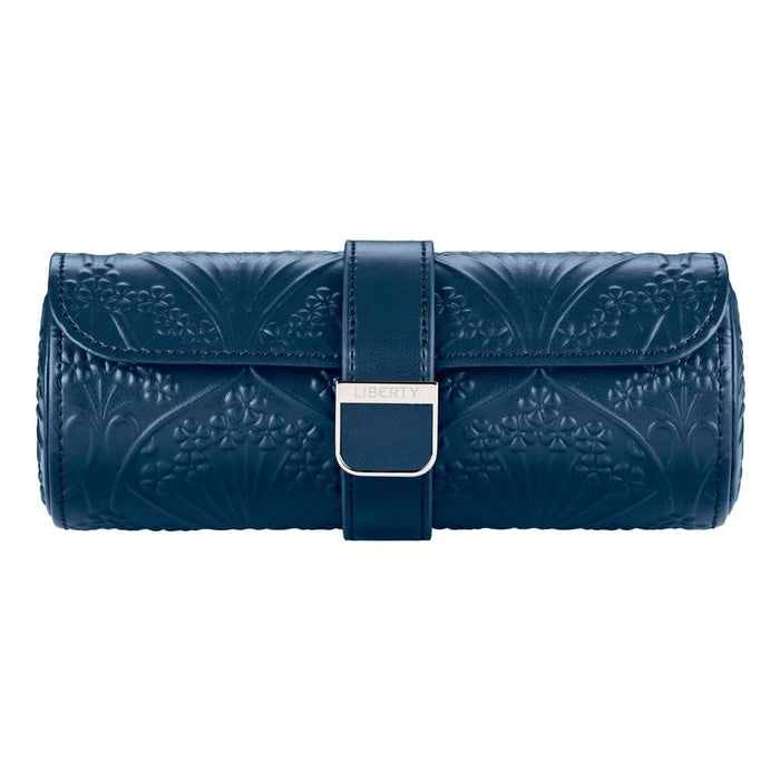 Wolf WOLF X LIBERTY All Over Ianthe Triple Watch Roll - Navy Navy 381517_1