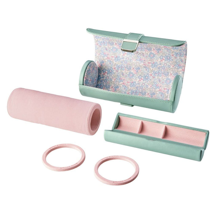 Wolf WOLF X LIBERTY Julia Interior Print Triple Watch Roll - Sage Green Sage Green 381551_5