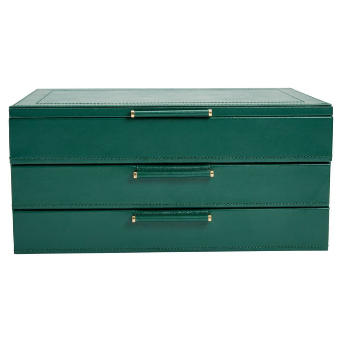 Wolf Sophia Jewelry Box with Drawers Forest Green 392012_1