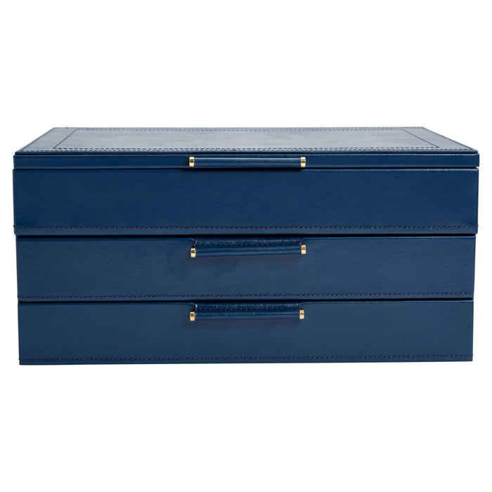 Wolf Sophia Jewelry Box with Drawers Indigo 392017_1