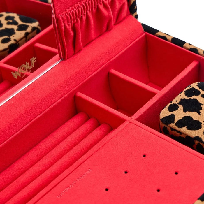 Wolf Tan/Black Savanna Leopard Print Medium Jewelry Box 395010_3