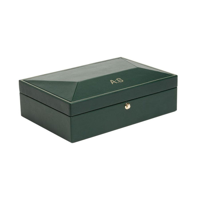 Wolf Analog: Shift Green Vegan Leather Collection 10 Piece Watch Box 792741