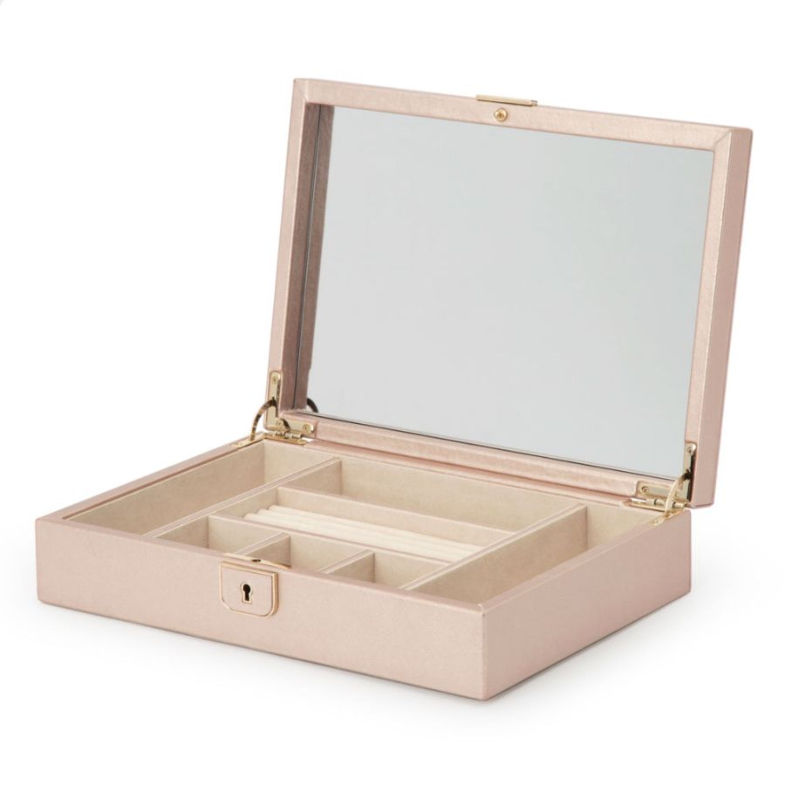 Wolf Palermo Rose Gold Medium Jewelry Box 213216