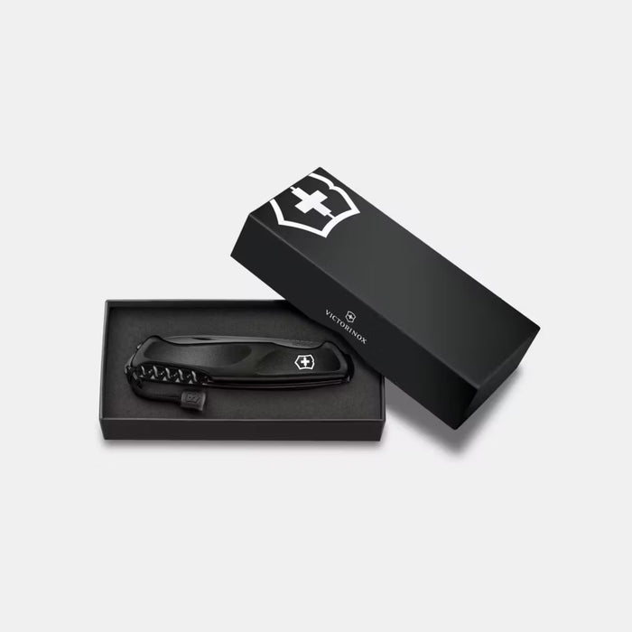 Victorinox Swiss Army Knife & Tools Black Ranger 55 Grip Onyx Black 0.9563.C31P