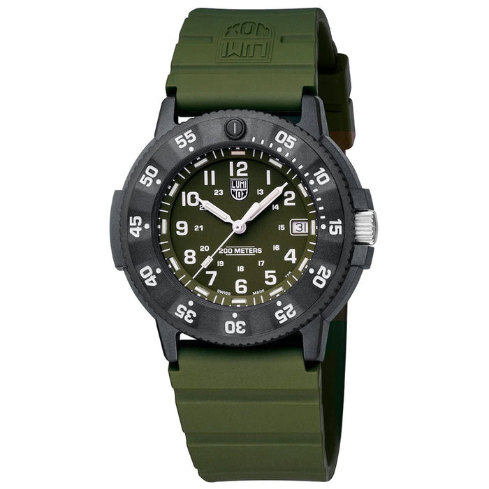 Luminox Original Navy SEAL EVO 43mm Green Dial Military Watch XS.3013.EVO.S