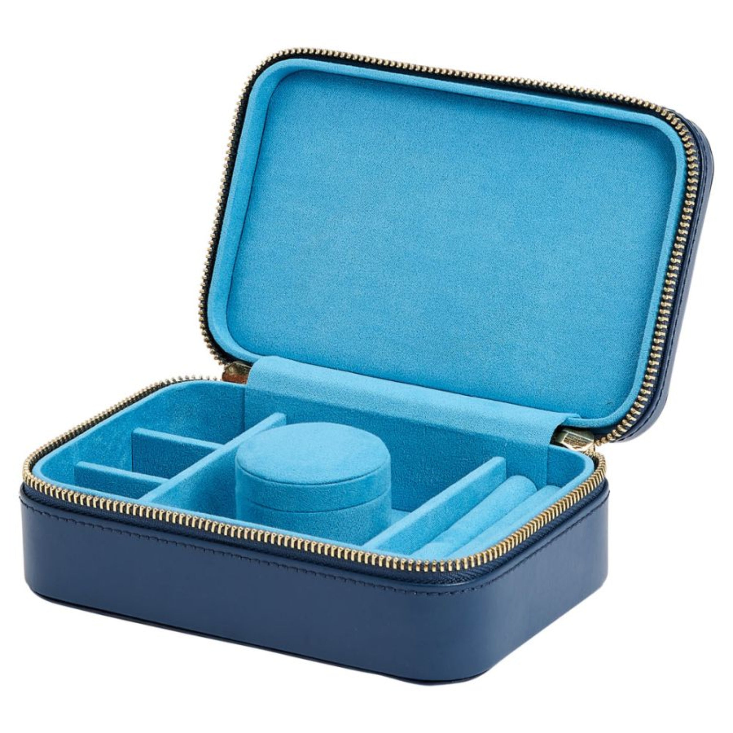 Wolf Sophia Indigo Travel Zip Case 392217