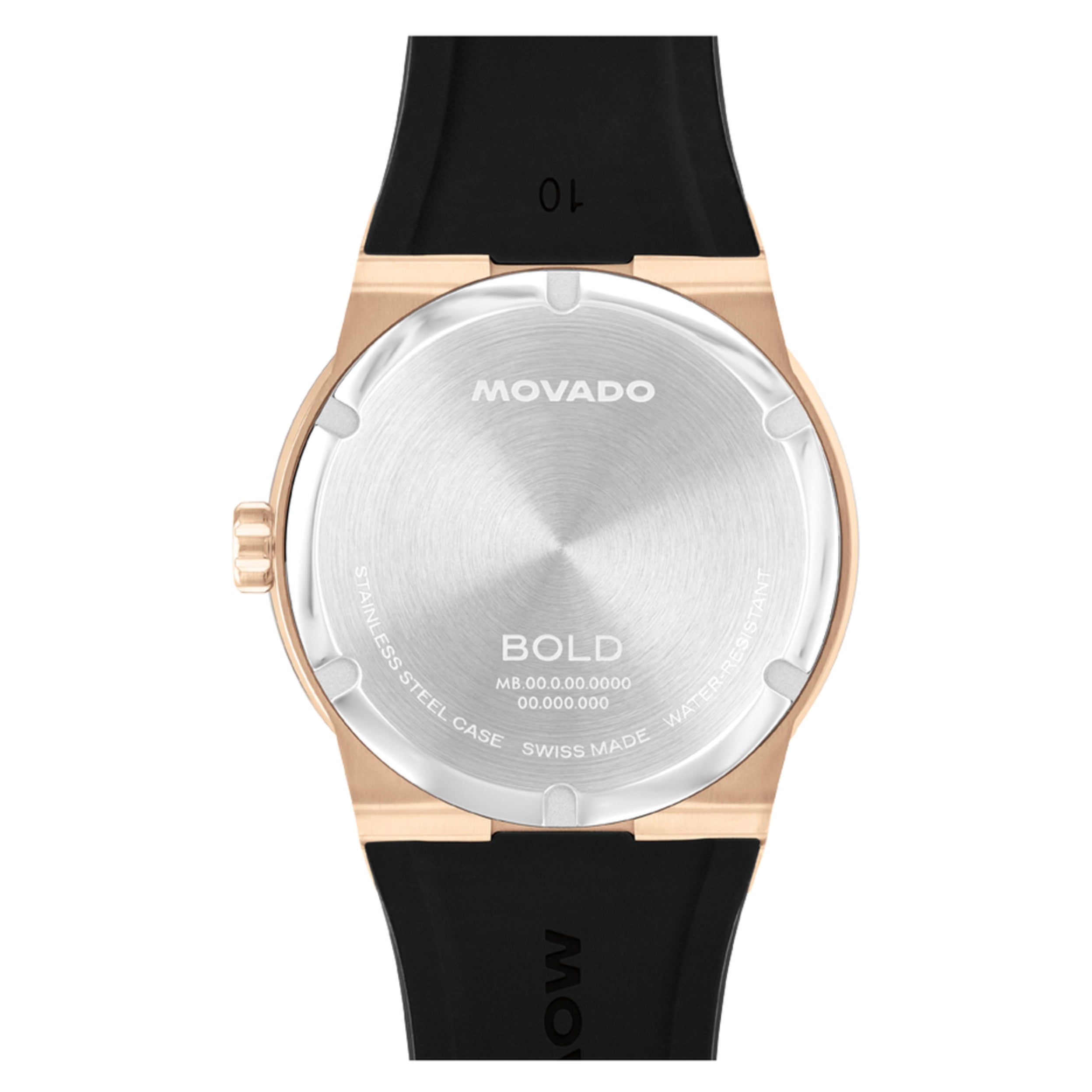Movado Bold Fusion Cherry Light Rose Gold Men's Watch 3601214