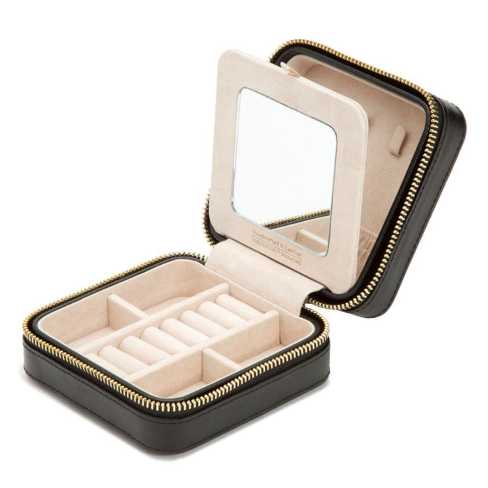 Wolf Caroline Black Zip Travel Case 329971