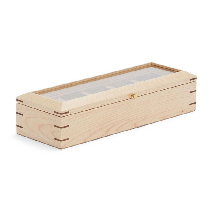 Wolf Analog: Shift Wood Flatiron II 5-Piece Watch Box 710211