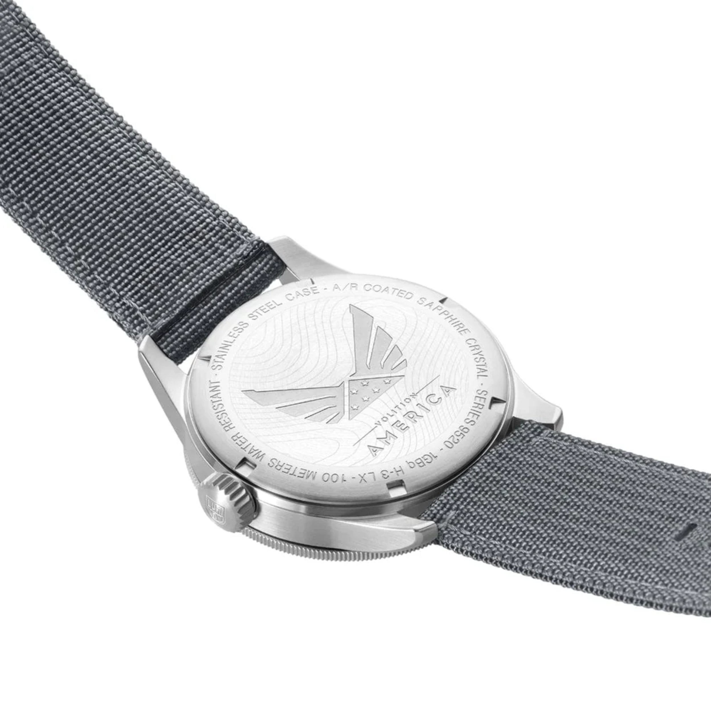 Luminox VOLITION AMERICA 'Flight Force' Pilot 42 mm black Carbon Fiber Printed Dial Men's Watch XA.9522.VOL