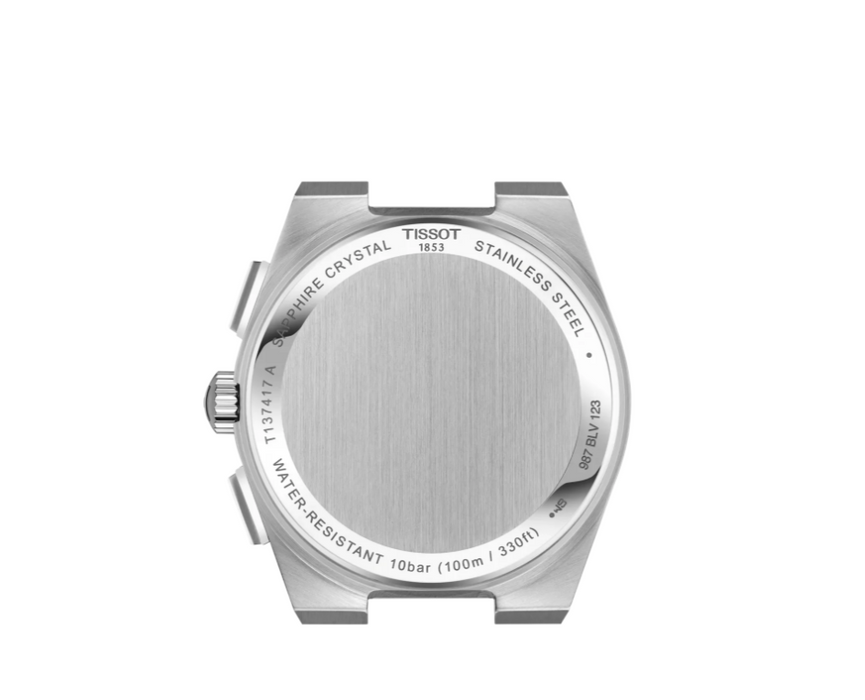 Tissot PRX Chrono Quartz 41mm Silver Dial Men's Watch T1374171103100