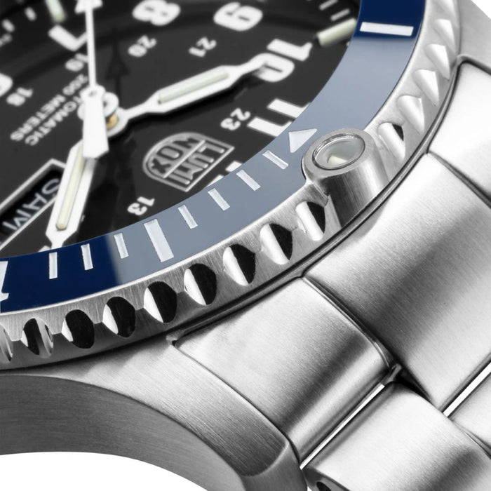 Luminox Automatic Sport Timer 42mm Black Dial With Blue Bezel Dive Men's Watch XS.ZI24