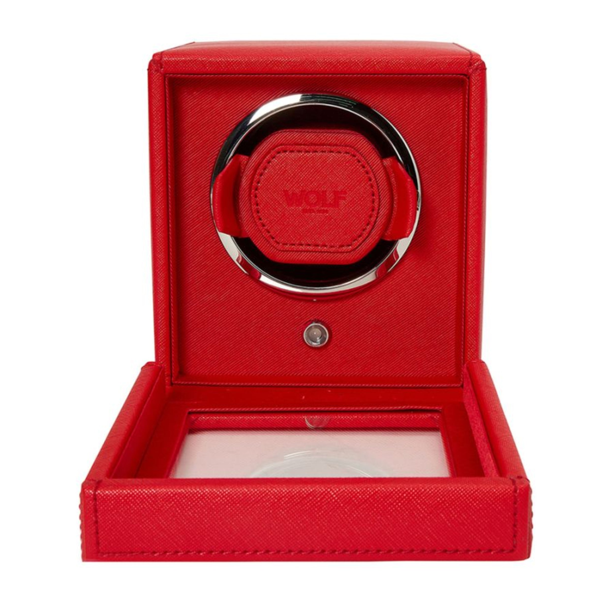 Wolf Cub Single Tutti Frutti Red Watch Winder with Cover 461172