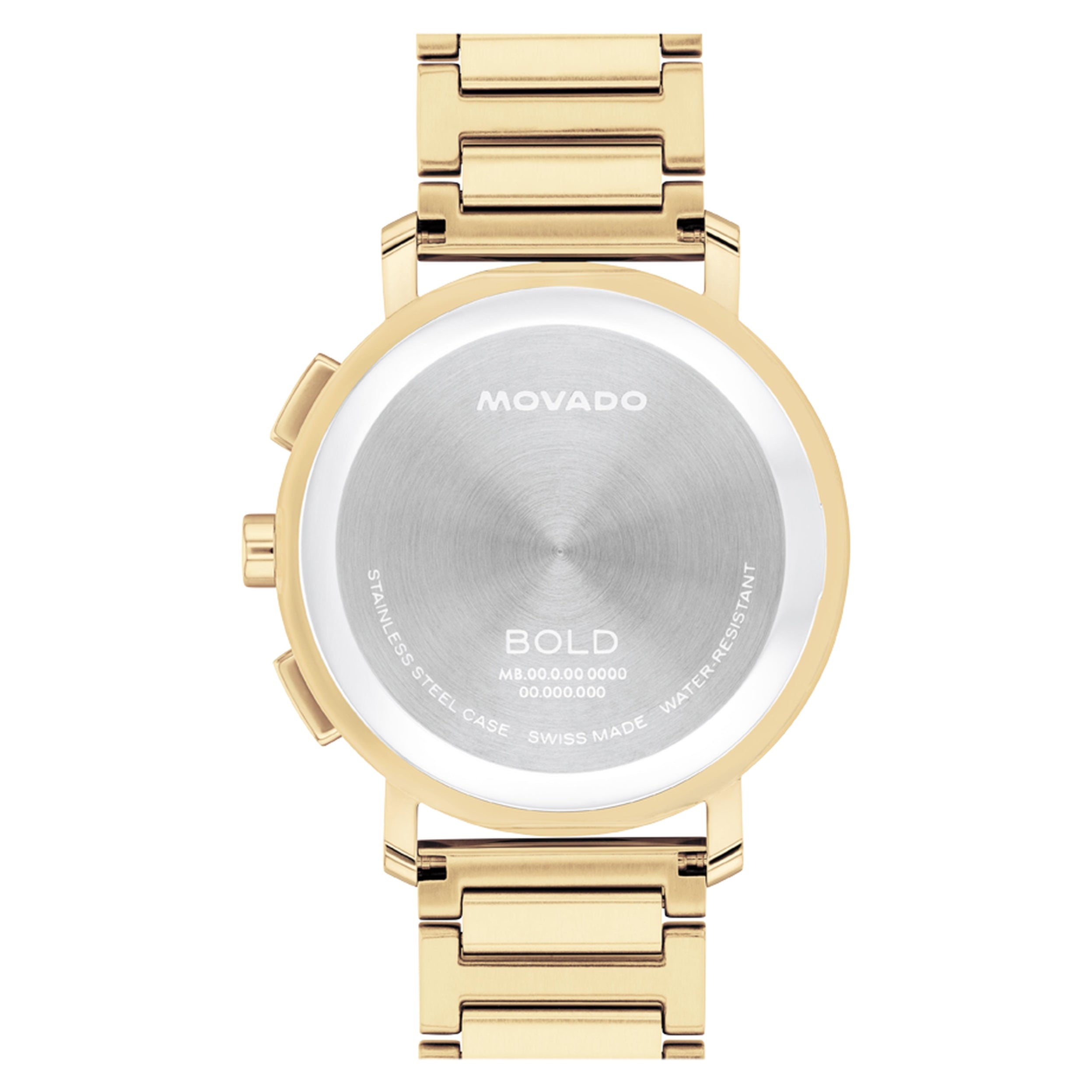 Movado Bold Evolution 2.0 Brown Dial Light Gold Bracelet Men's Watch 3601265