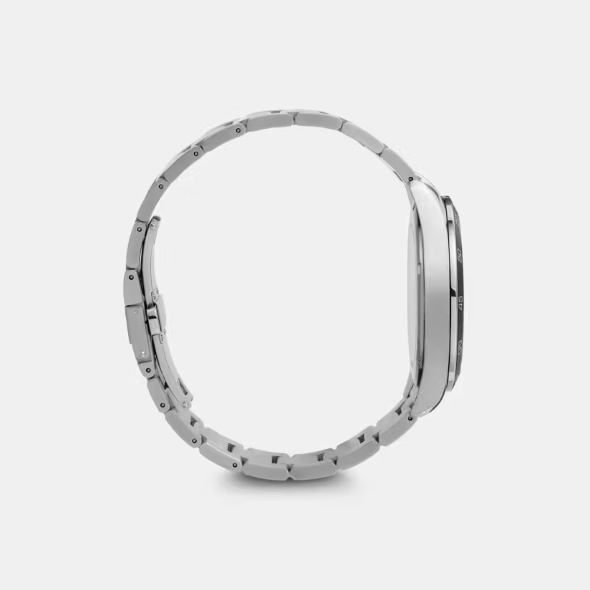 Victorinox Fieldforce Matt Black Dial With Silver Bracelet Men's Watch 241849