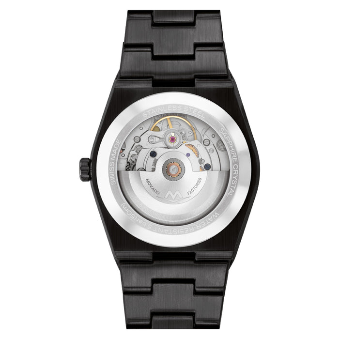 Movado Bold Quest Automatic Black Dial & Stainless Steel Men's Watch 3601274