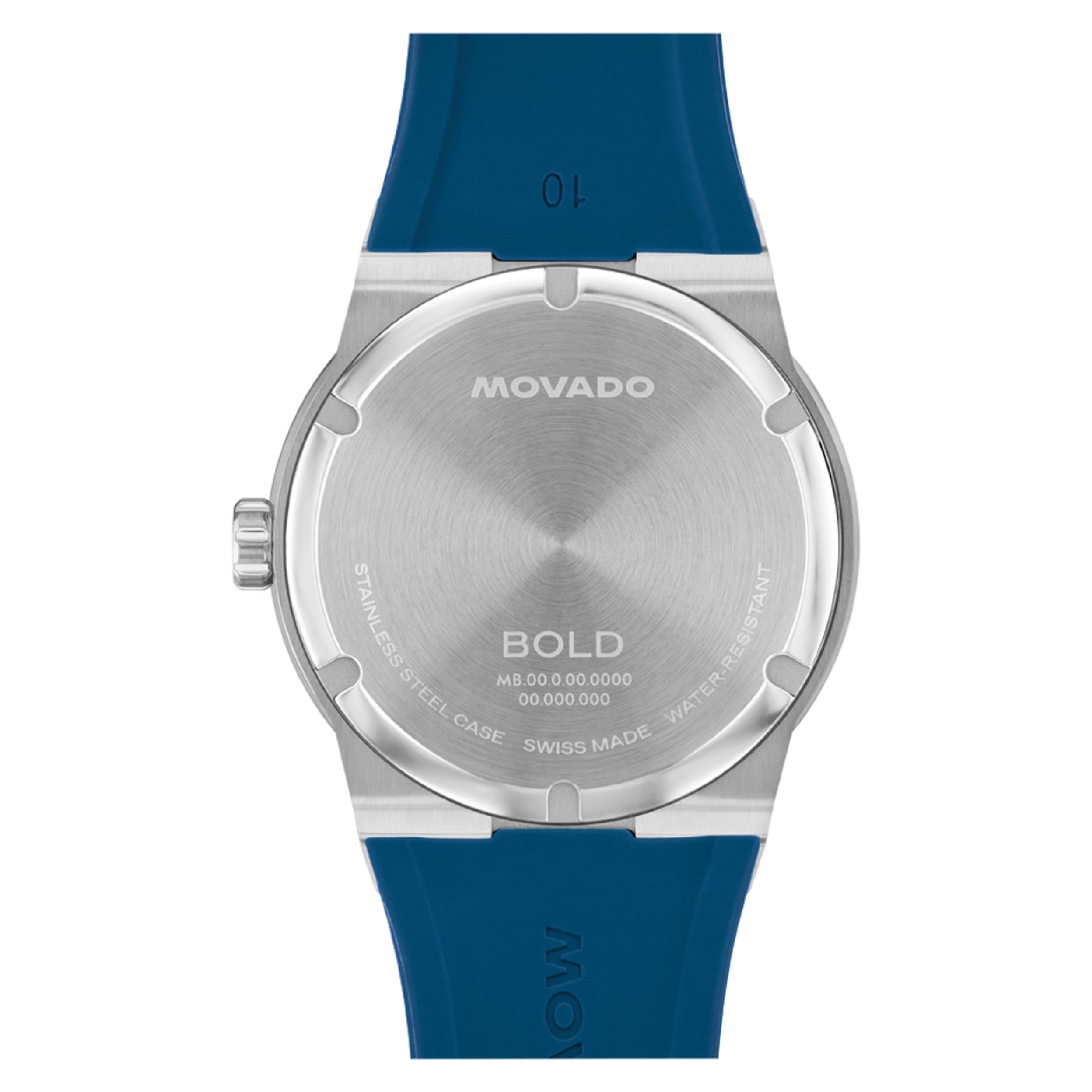 Movado Bold Fusion Blue Dial Ceramic Men's Watch 3601193