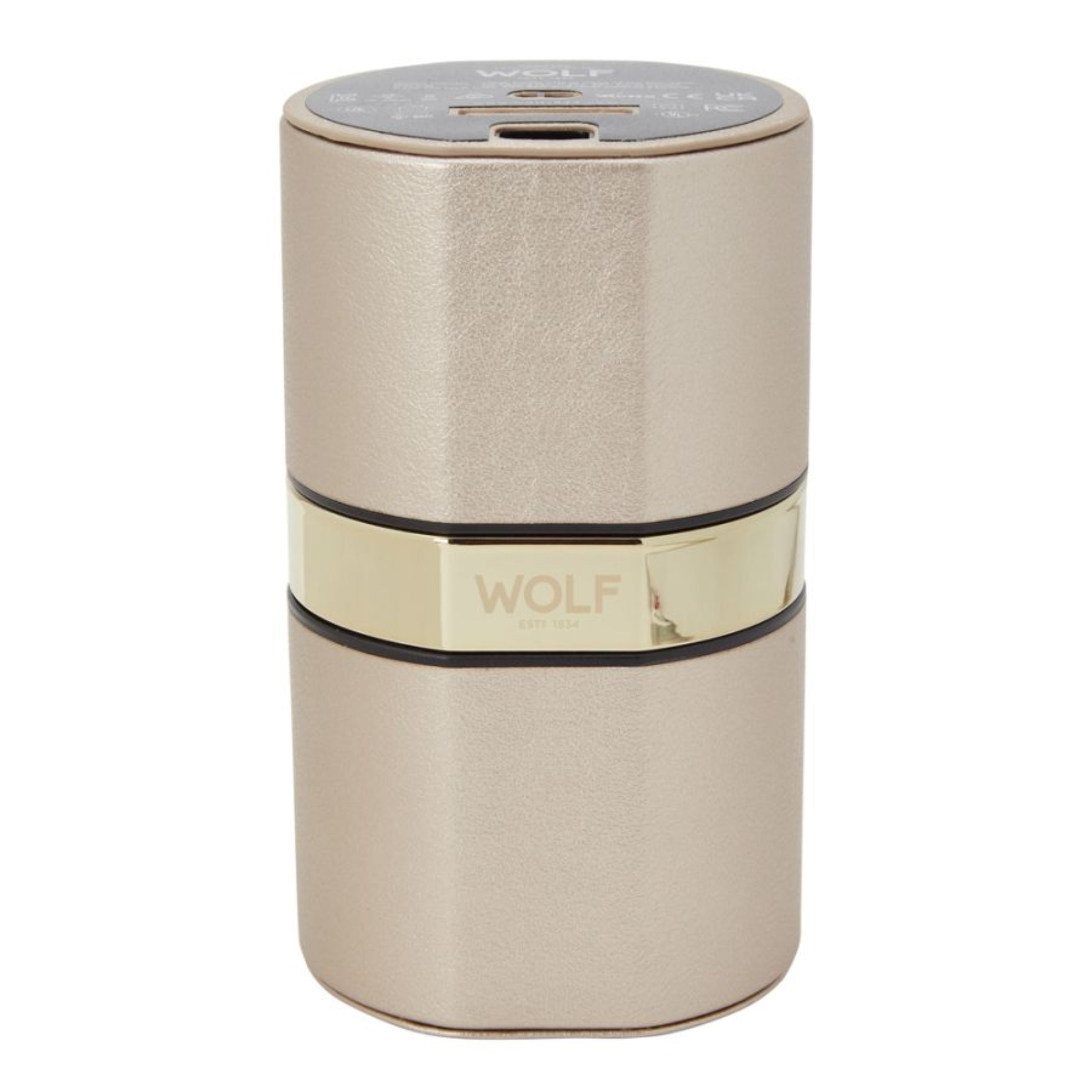 Wolf The Rocket Champagne Single Travel Watch Winder 543246