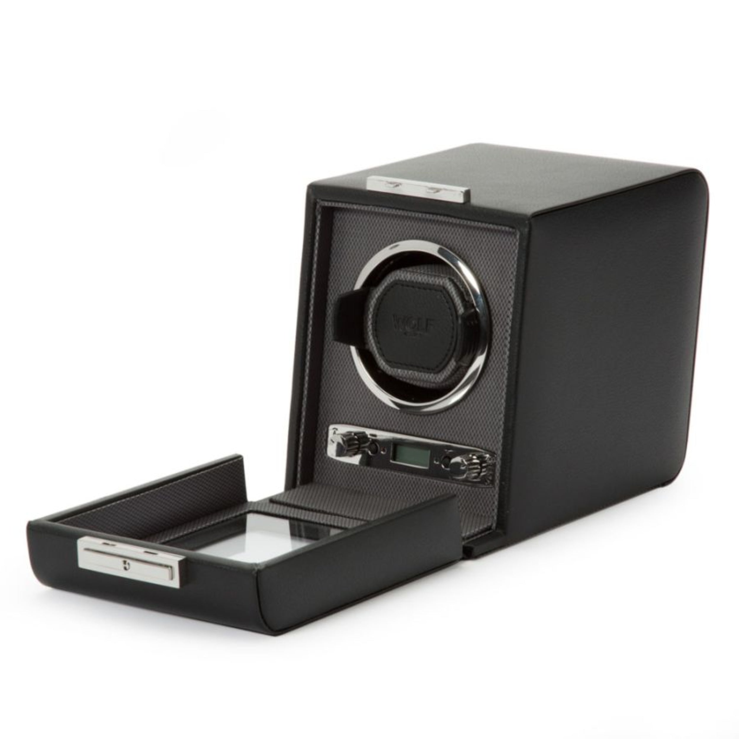 Wolf Classic Black Single Watch Winder 456002