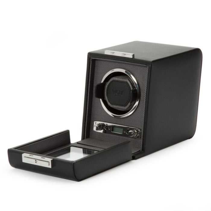Wolf Classic Black Single Watch Winder 456002