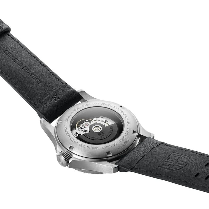 Luminox Automatic Sport Timer 42mm Black Dial & Bezel With Genuine Leather Dive Men's Watch XS.0921