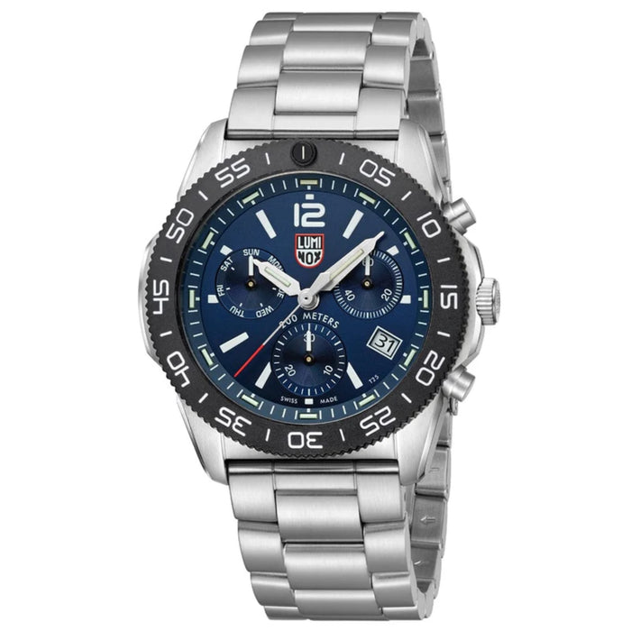 Luminox Pacific Diver Chronograph CARBONOX 44 mm Blue Dial Dive Men's Watch XS.3144