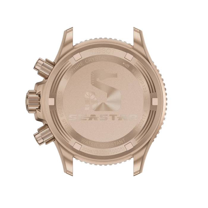 Tissot Seastar 1000 Quartz Chronograph 38mm Turquoise Dial Watch T1202173704100