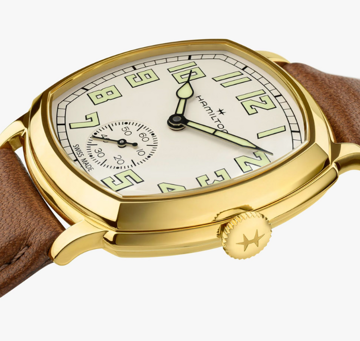Hamilton American Classic Cushion Mechanical 34mm x 34mm Men's Watch H36139520
