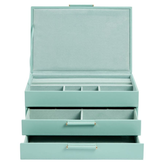 Wolf Sophia Jade Jewelry Box with Drawers 392030