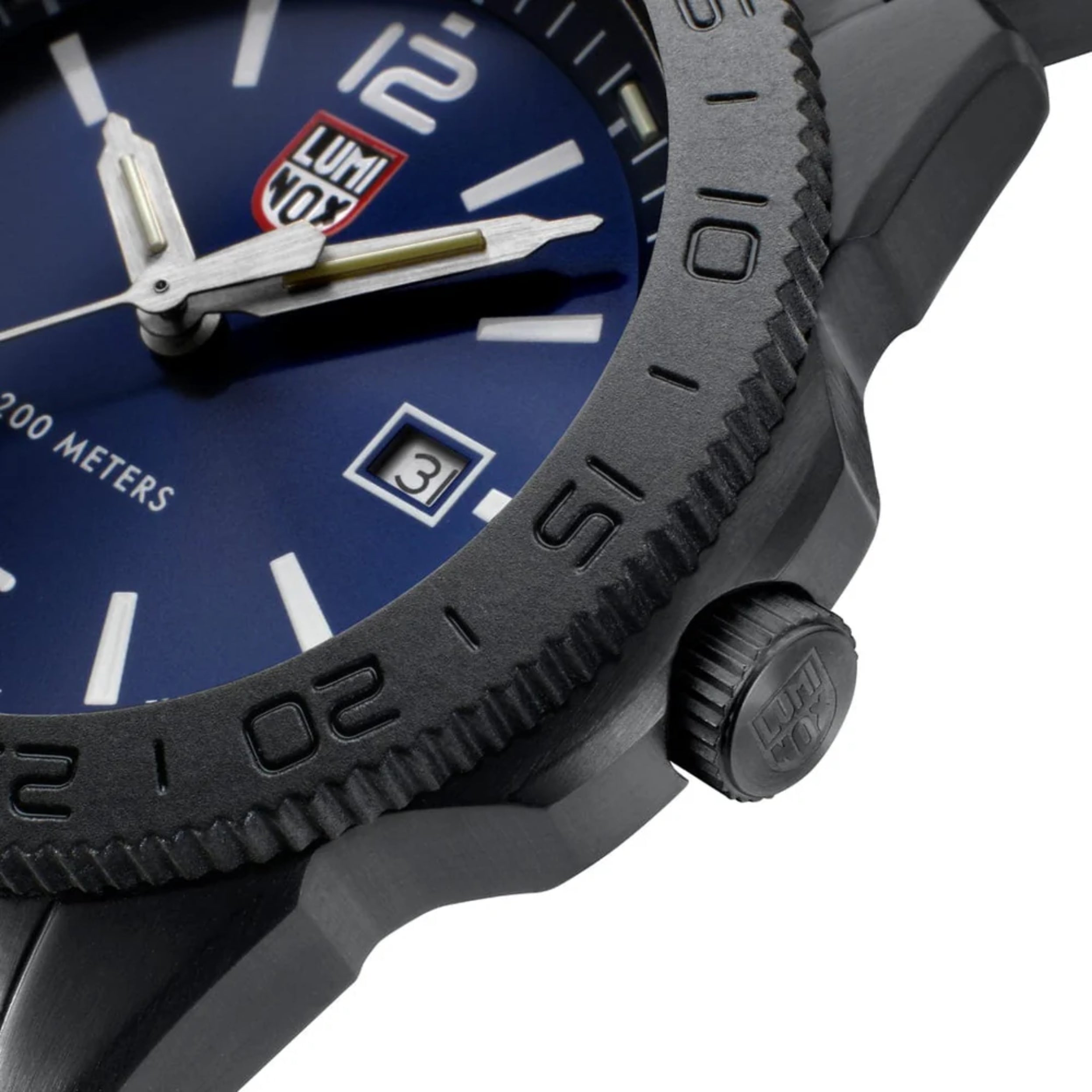 Luminox Pacific Diver 3120 Series 44 mm Blue Sunray Dial Dive Men's Watch XS.3123.B