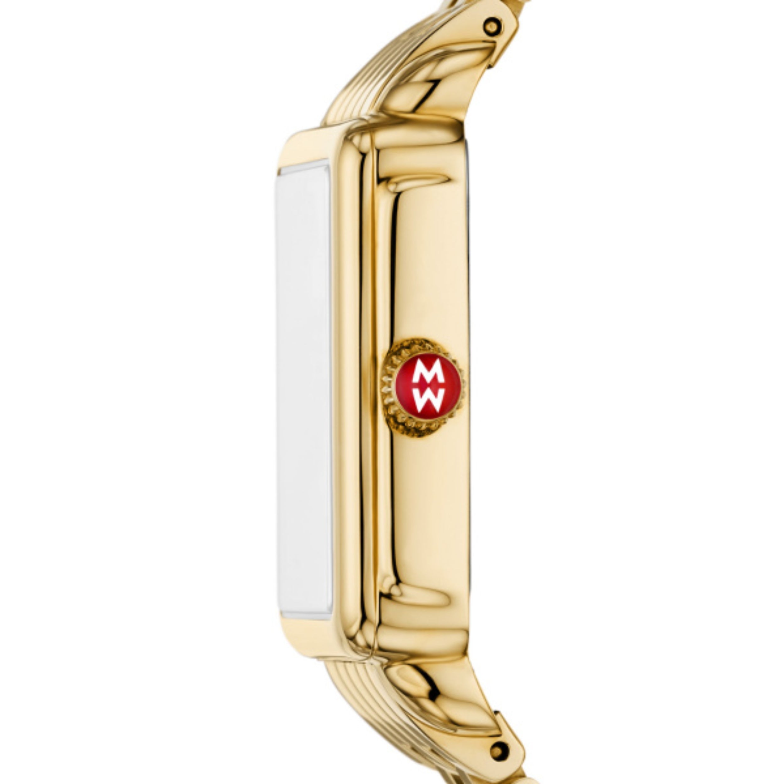 Michele Deco Park 18K Gold-Plated Mother Of Pearl Women's Watch MWW06E000147