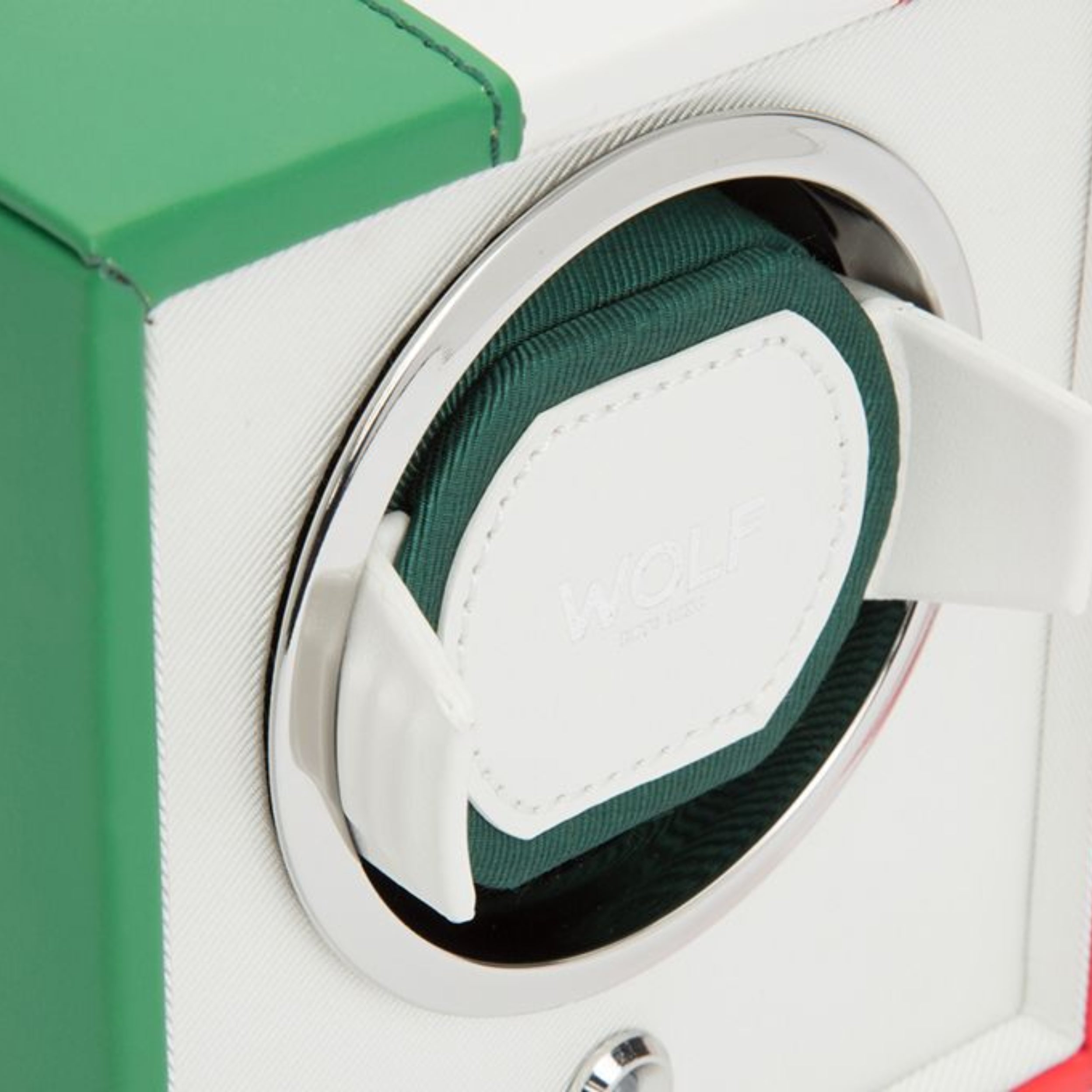 Wolf Navigator Italian Flag Single Cub Watch Winder 471504