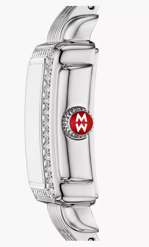 Michele Deco Madison Mini Diamond Stainless Steel Watch MWW06D000171