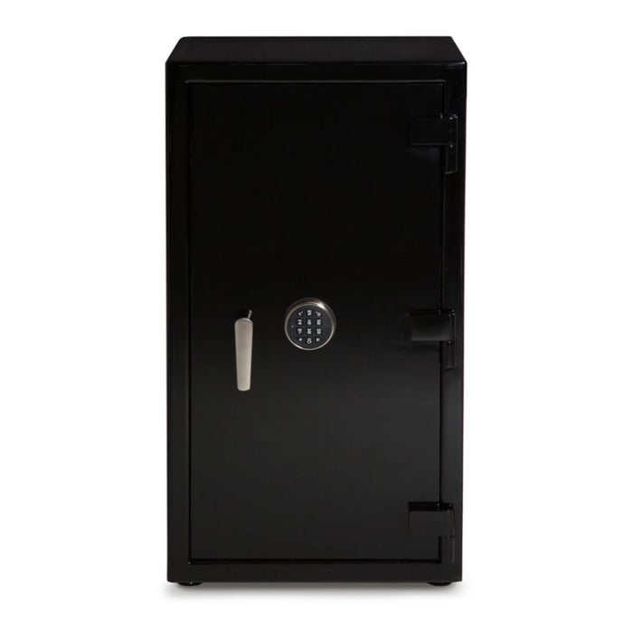 Wolf Atlas Chrome Gloss Exterior 12 Piece Winder Safe 491264