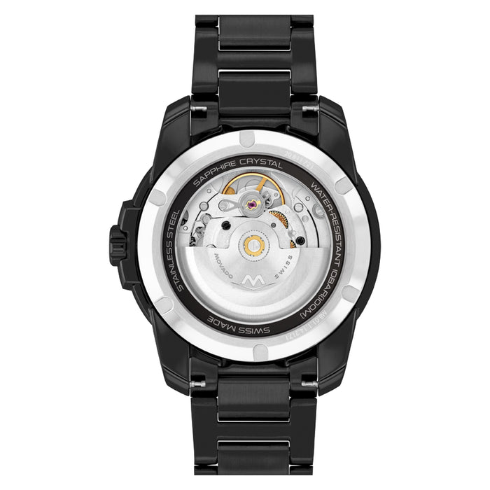 Movado Bold Verso Automatic Black Dial & Bracelet Men's Watch 3600966