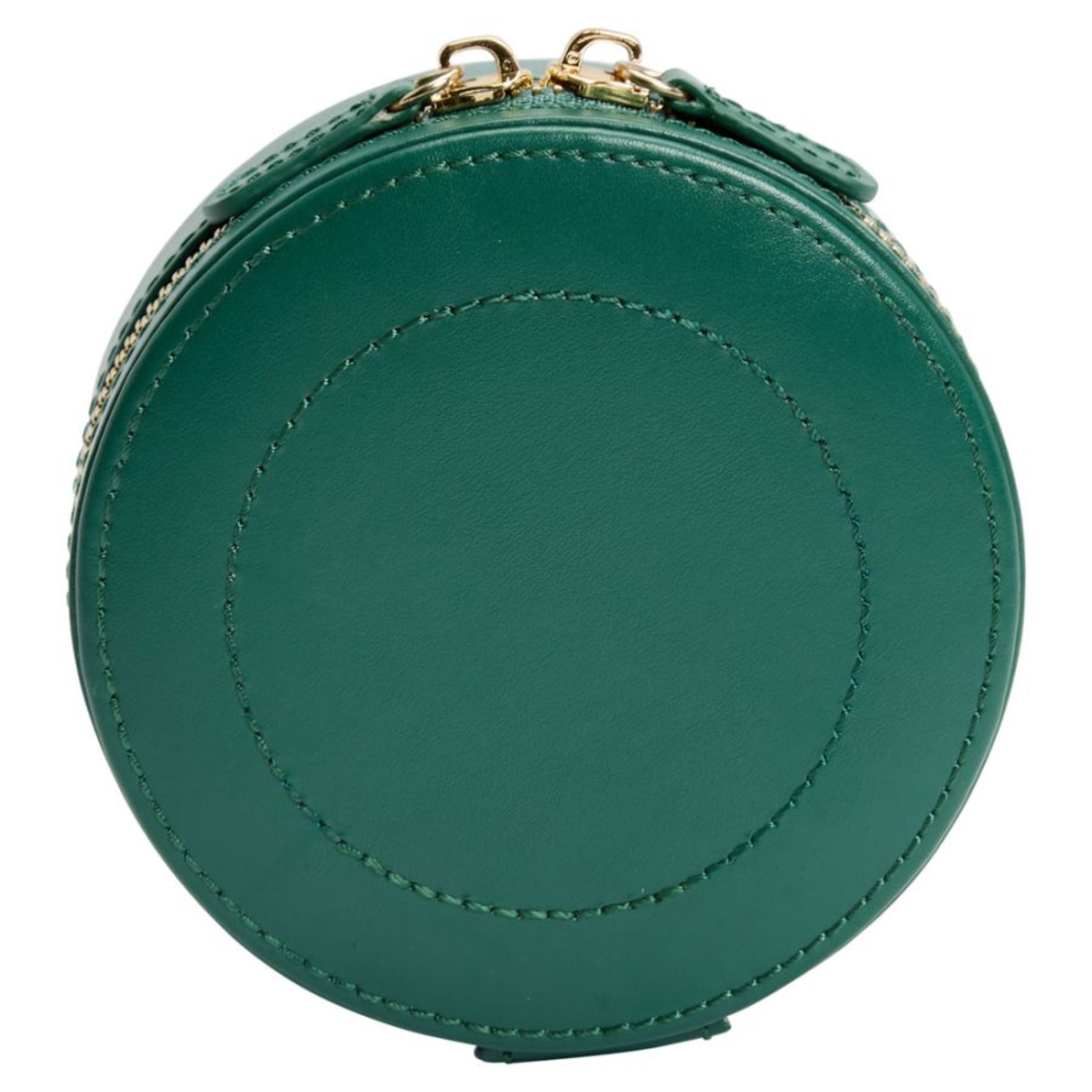 Wolf Sophia Forest Green Round Zip Case 392312