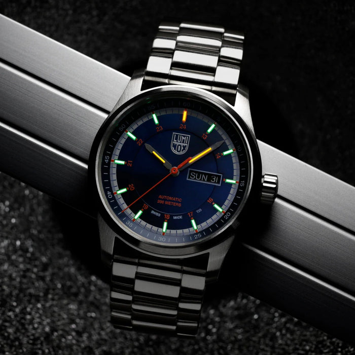 Luminox Atacama Automatic Field 44mm Sunburst Blue Dial Men's Watch XL.1904