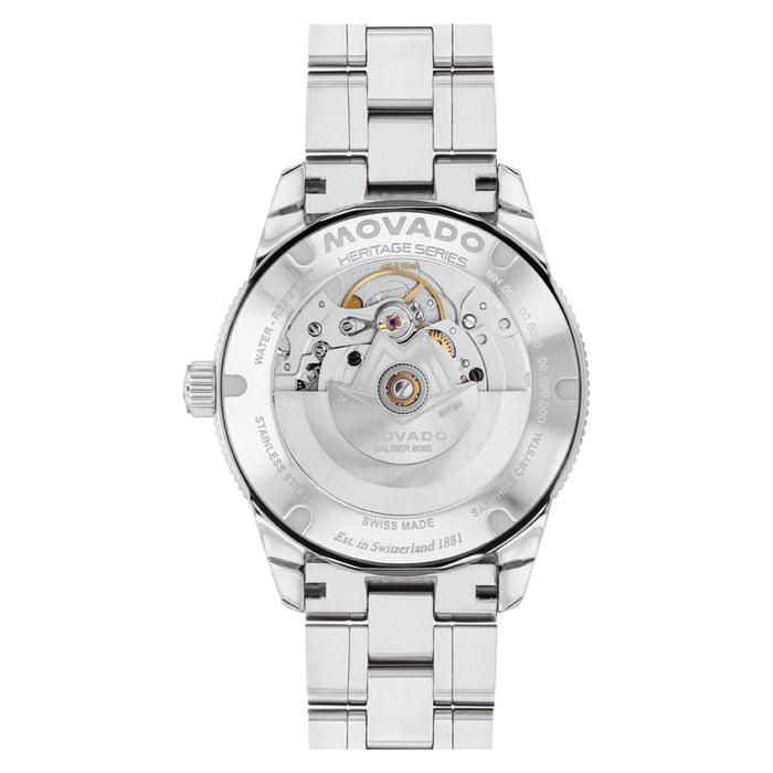 Movado Heritage Series Calendoplan s Grey Dial Automatic Unisex's  Watch 3650228