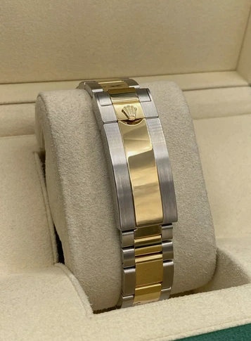 Rolex Submariner Date Oyster Steel and Yellow Gold Royal Blue 41 mm Dial Watch 126613LB