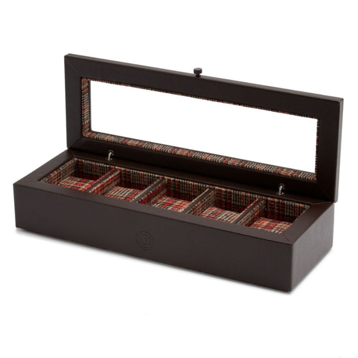 Wolf WM Brown 5 Piece Watch Box 800672