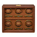 Wolf Burnished Brown Brogue 6 Piece Watch Winder 440606_1